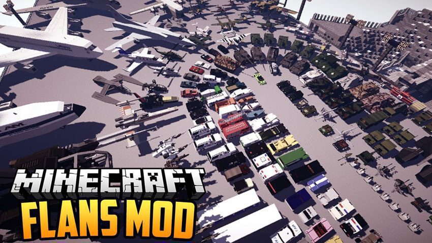 Flan’s Mod minecraft
