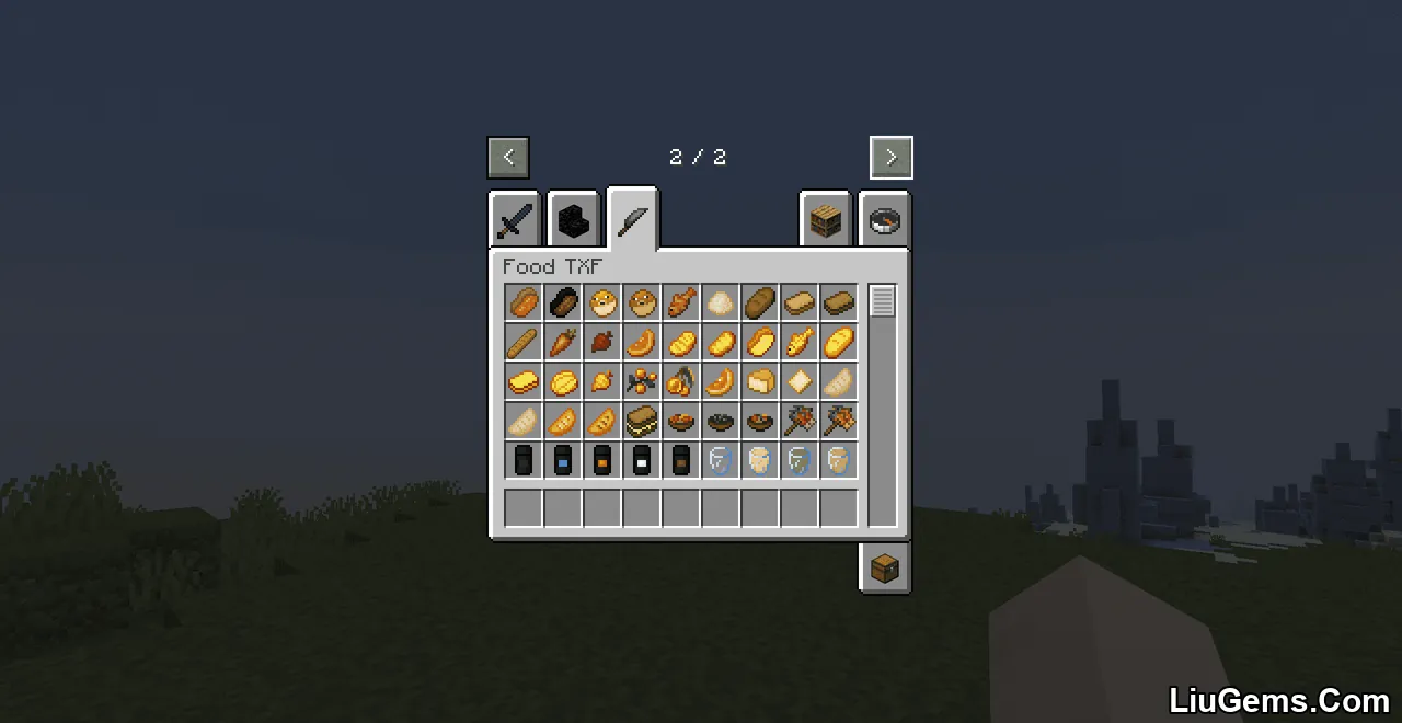 Food Txf Mod Screenshot 01 Food Txf Mod Screenshot 01