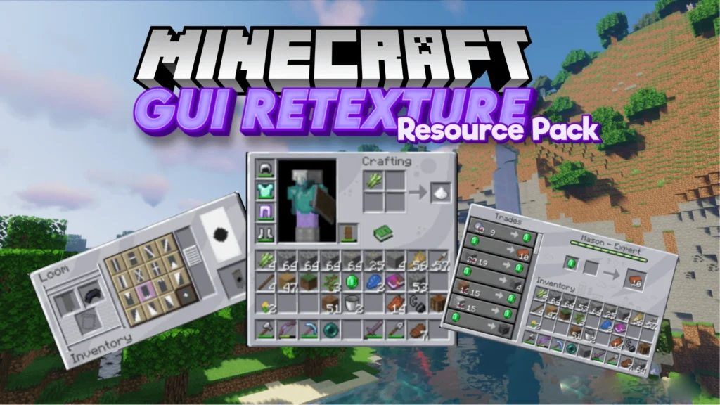 GUI Retexture Resource Pack