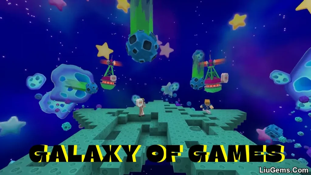 Galaxy Of Games Map Mcpe Thumbnail