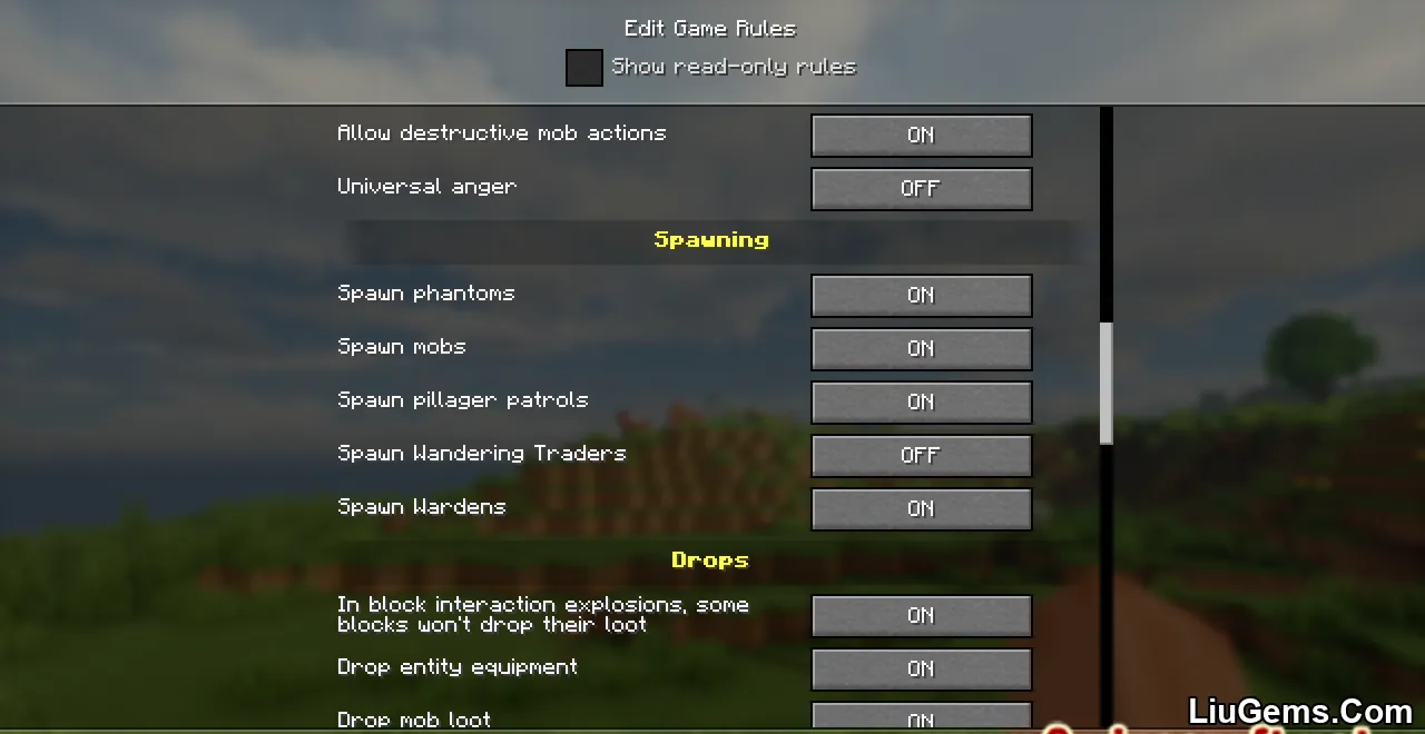 Game Rules Mod Screenshot 03 Game Rules Mod Screenshot 03