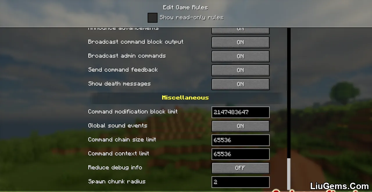 Game Rules Mod Screenshot 05 Game Rules Mod Screenshot 05