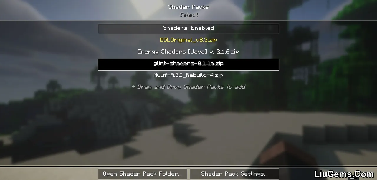 Glint Shaders Screenshots 1 Glint Shaders Screenshots 1