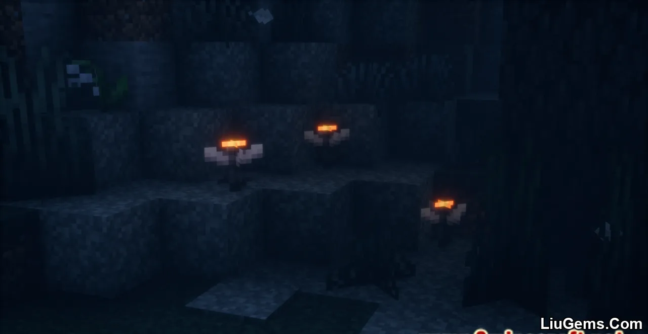 Glowing Eyeblossom Mod Screenshot 01 Glowing Eyeblossom Mod Screenshot 01
