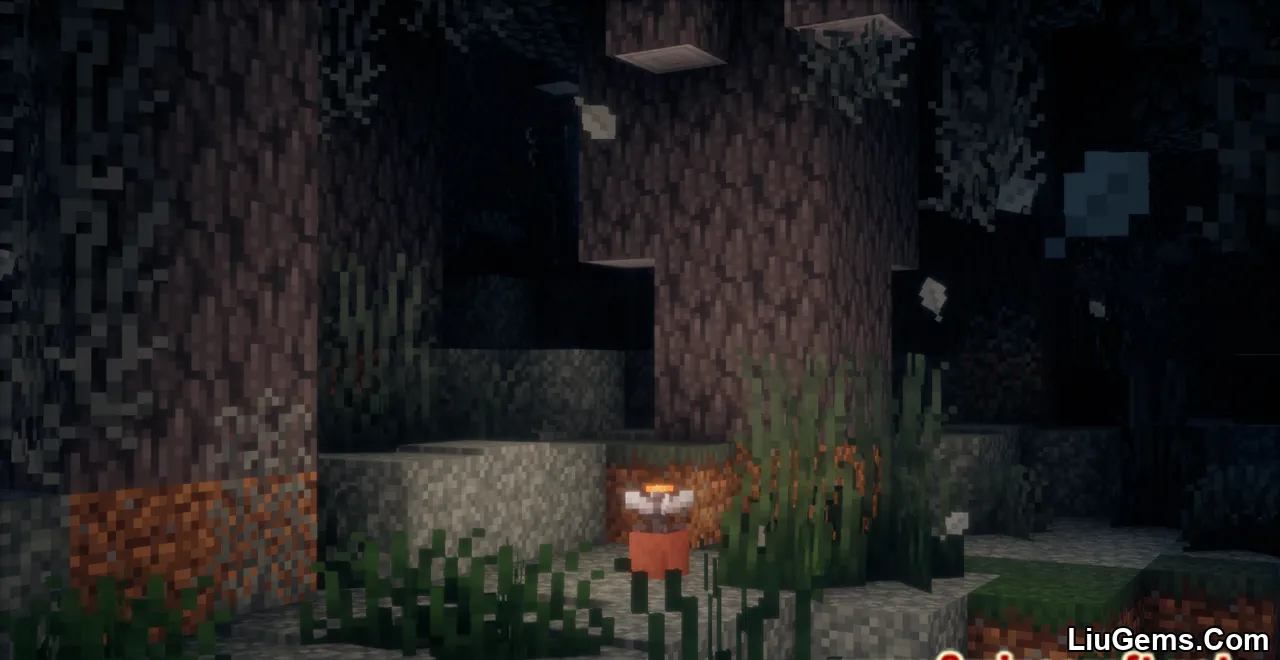 Glowing Eyeblossom Mod Screenshot 09 Glowing Eyeblossom Mod Screenshot 09