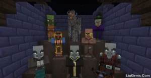 Glowing Mobs Plus Texture Pack Mcpe 1