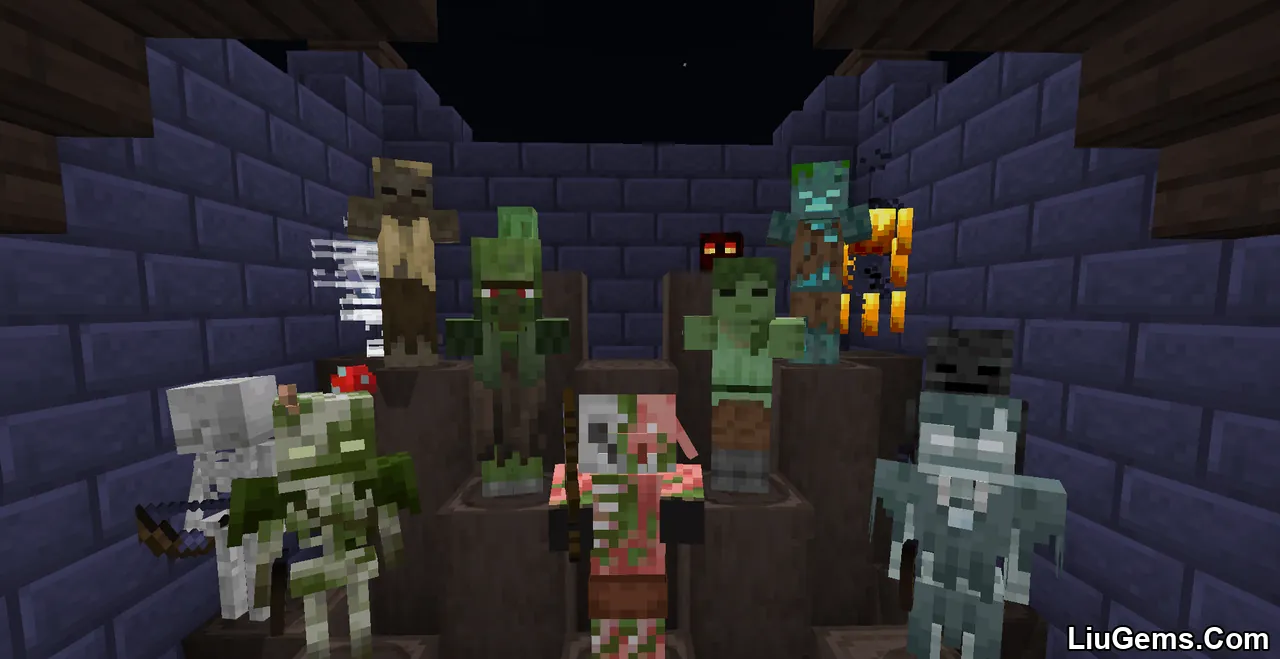 Glowing Mobs Plus Texture Pack Mcpe 2 Glowing Mobs Plus Texture Pack Mcpe 2