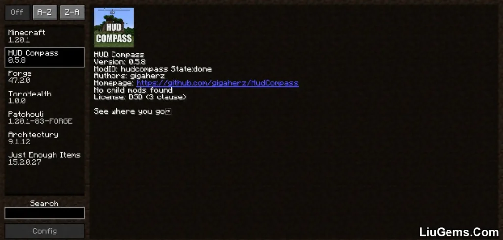 Hud Compass Mod Screenshots 1