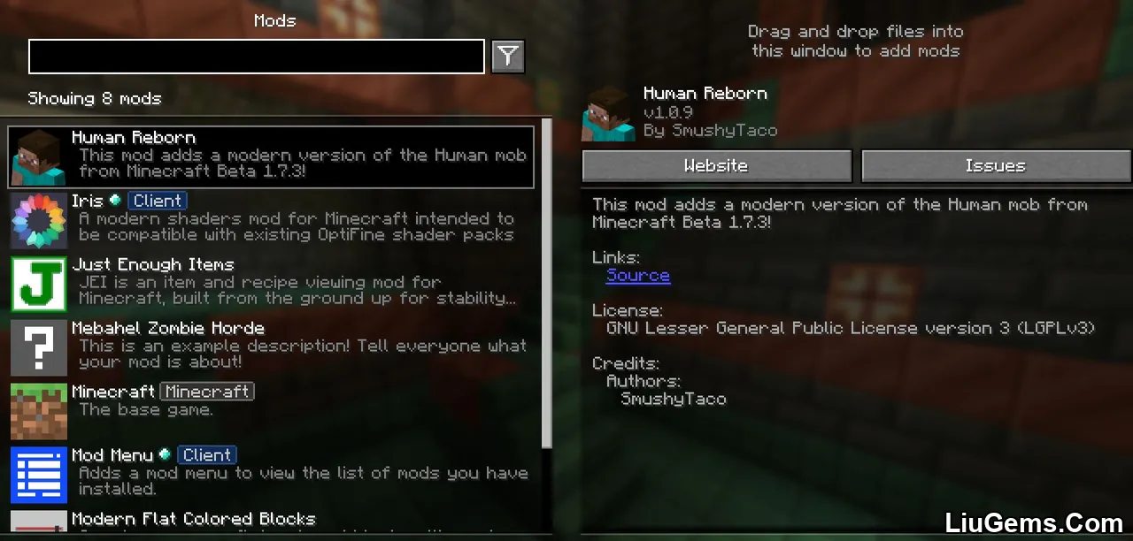 Human Reborn Mod Screenshots 1 Human Reborn Mod Screenshots 1
