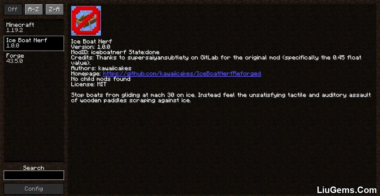 Ice Boat Nerf Reforged Mod Screenshot 01 Ice Boat Nerf Reforged Mod Screenshot 01