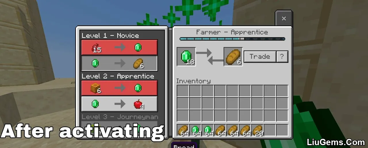 Infinite Villager Trades Addon Mcpe 3 Infinite Villager Trades Addon Mcpe 3