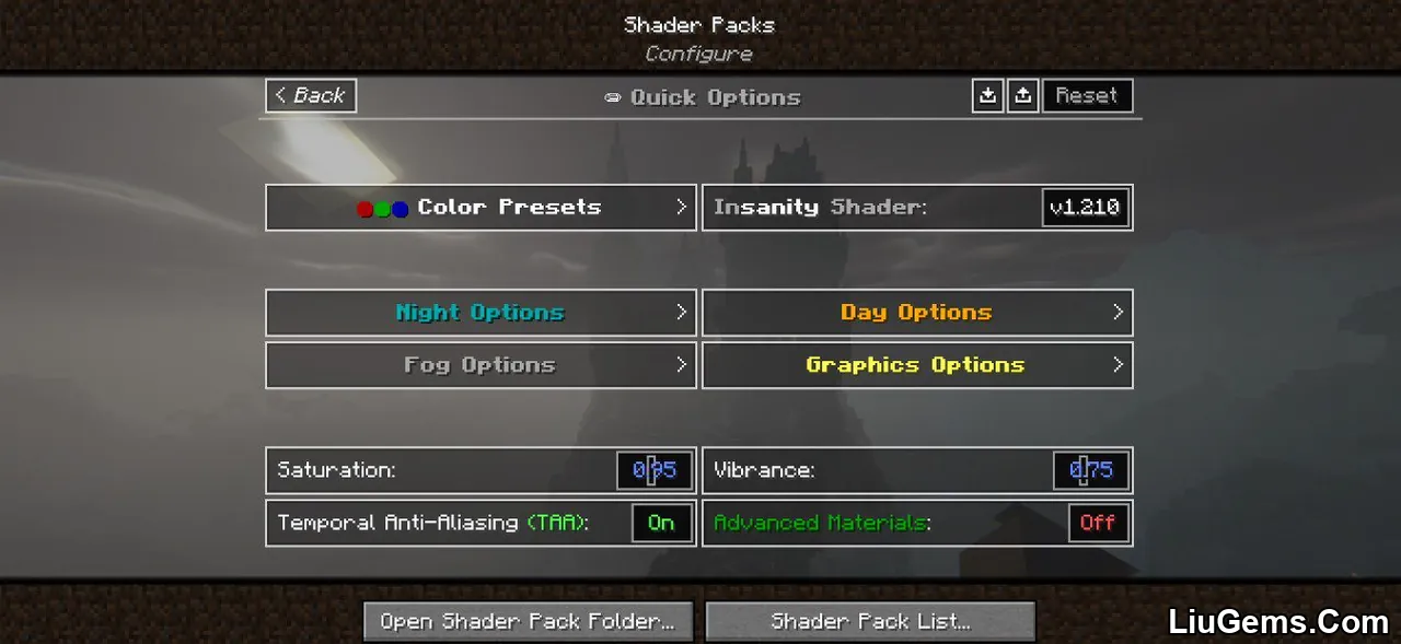 Insanity Shaders Screenshots 10 Insanity Shaders Screenshots 10