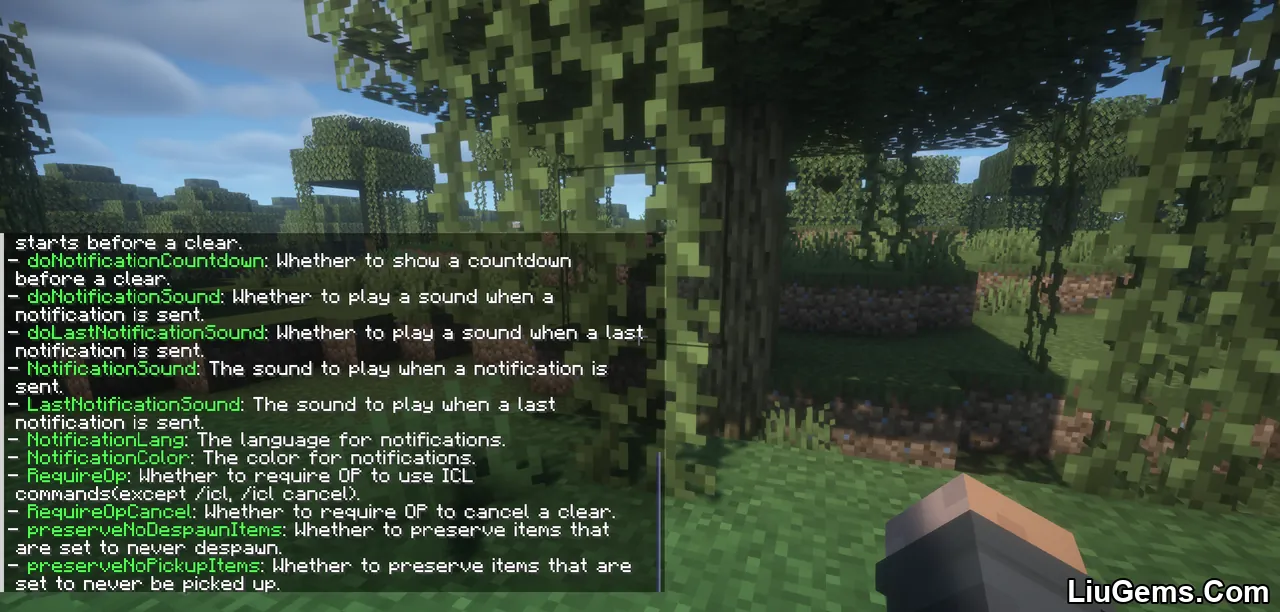 Item Clearlag Mod Screenshots 2 Item Clearlag Mod Screenshots 2