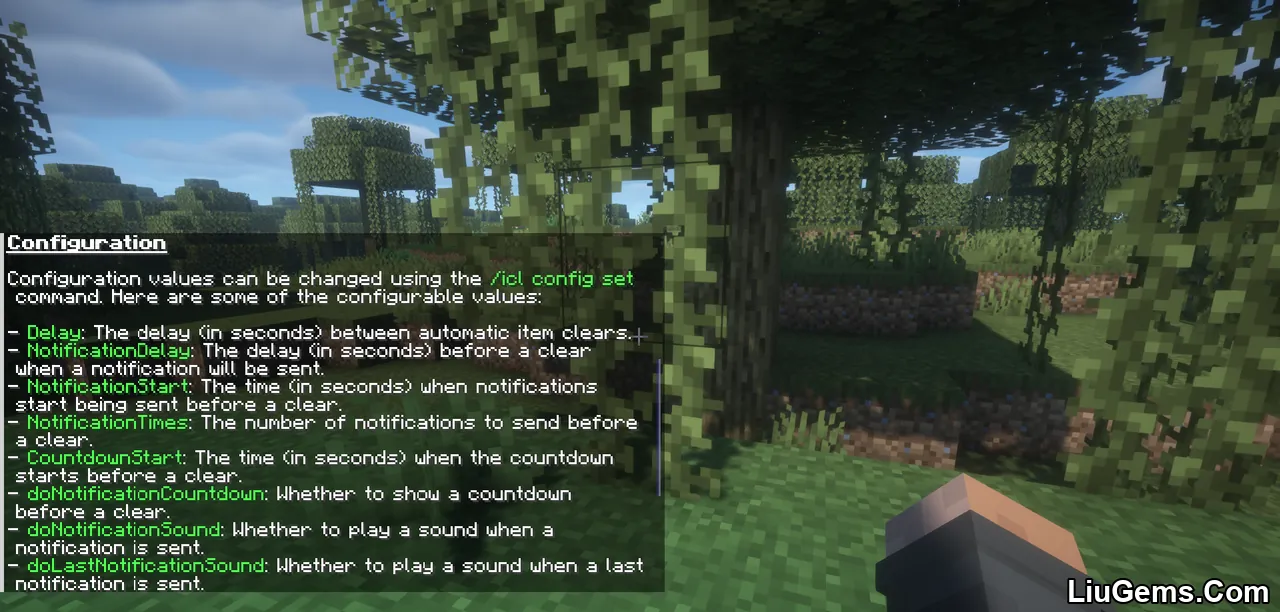 Item Clearlag Mod Screenshots 3 Item Clearlag Mod Screenshots 3