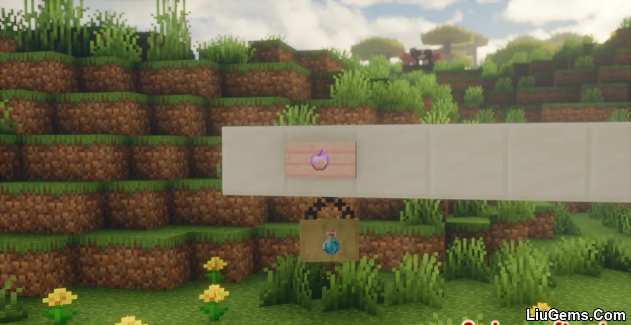 Item Signs Mod Screenshot 05 Item Signs Mod Screenshot 05
