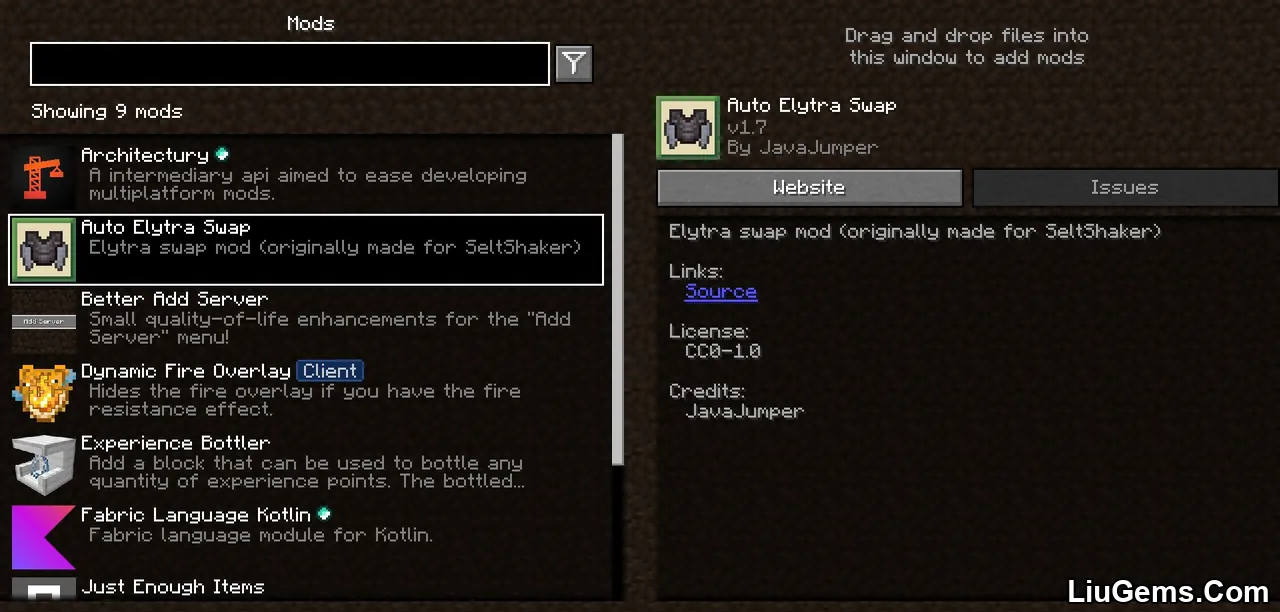 Jjelytraswap Mod Screenshots 1 Jjelytraswap Mod Screenshots 1