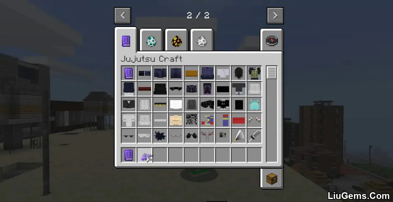 Jujutsu Craft Mod Screenshots 1 Jujutsu Craft Mod Screenshots 1
