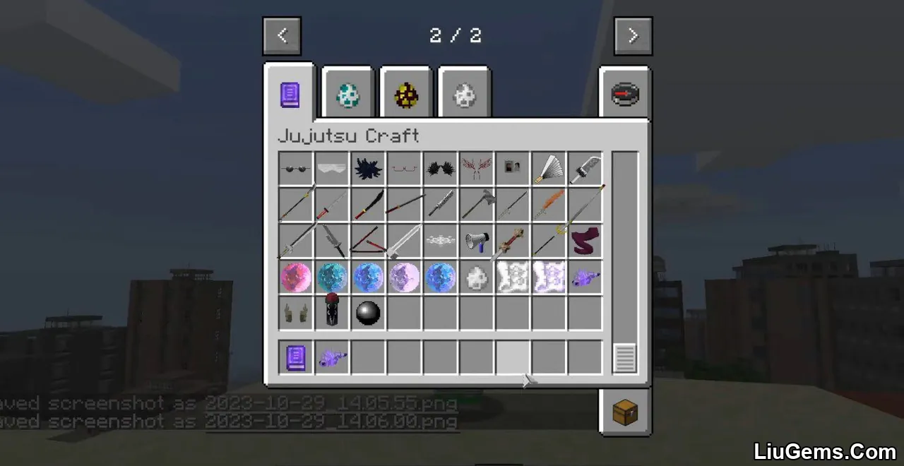 Jujutsu Craft Mod Screenshots 2 Jujutsu Craft Mod Screenshots 2