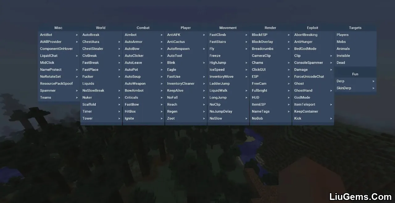 Liquidbounce Client Mod Screenshots 14 Liquidbounce Client Mod Screenshots 14