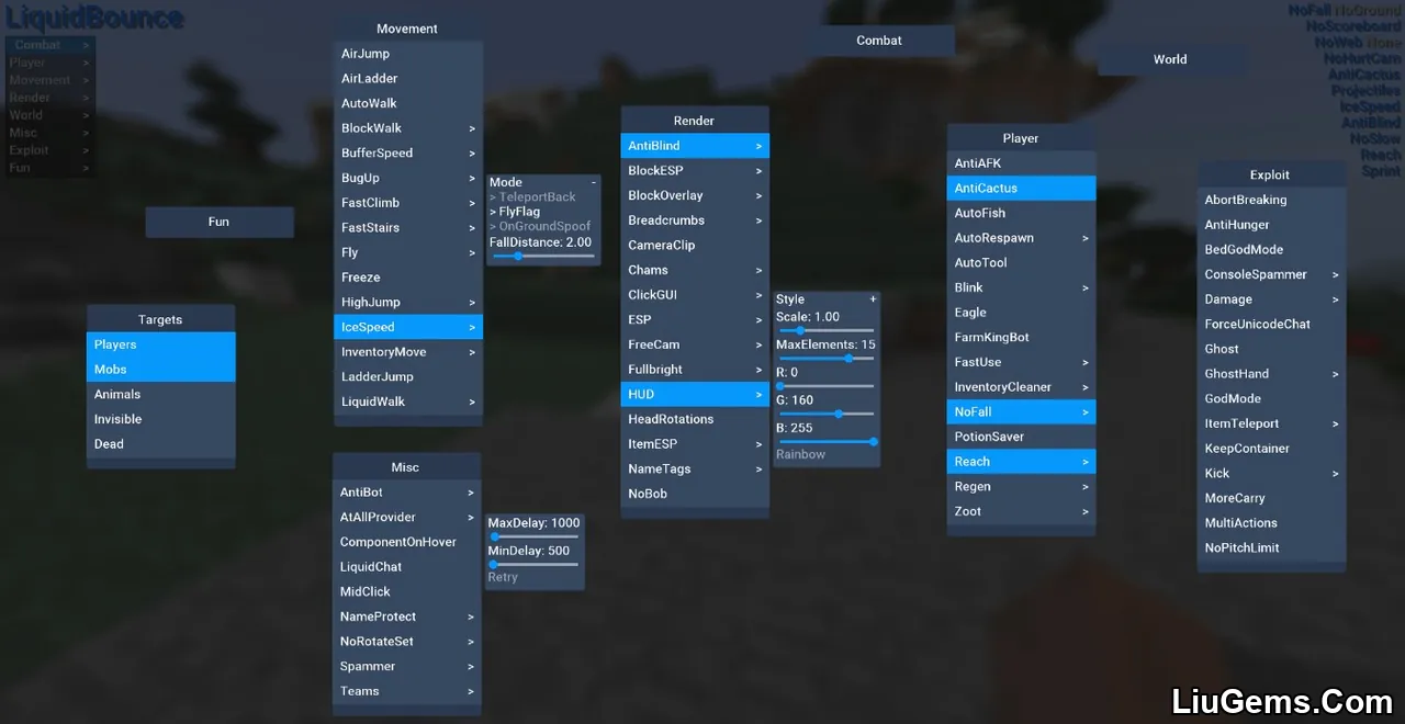 Liquidbounce Client Mod Screenshots 2 Liquidbounce Client Mod Screenshots 2