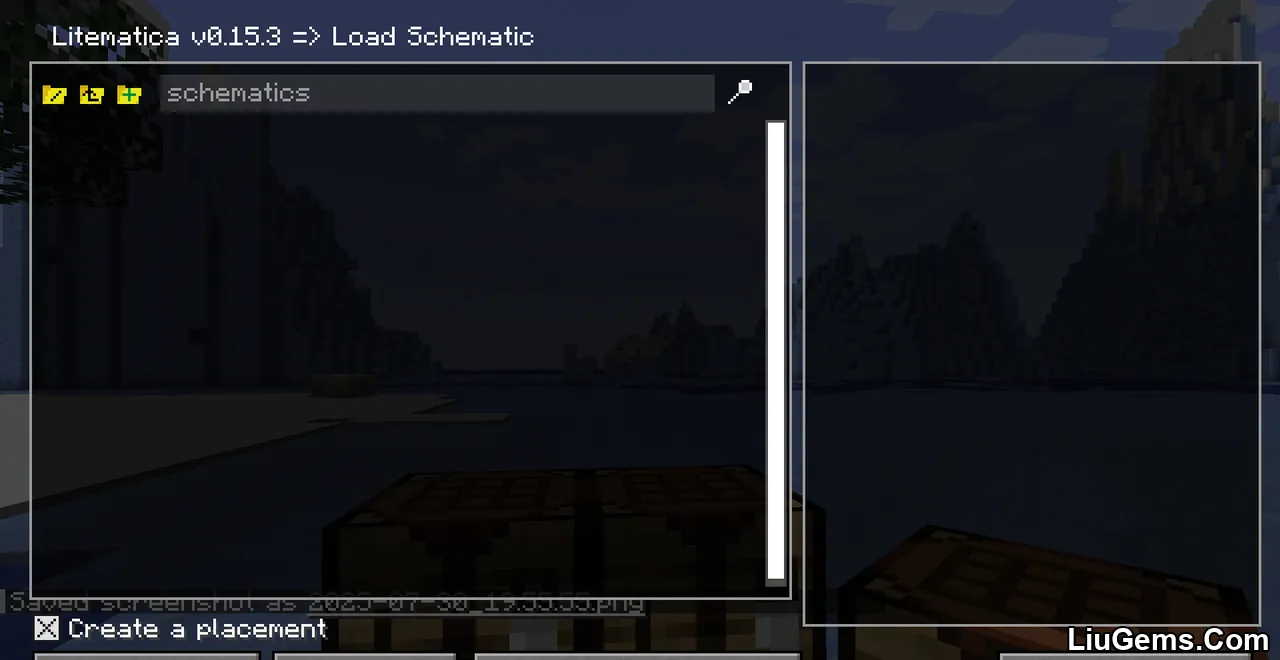 Litematica Tool Mod Screenshots 4 Litematica Tool Mod Screenshots 4