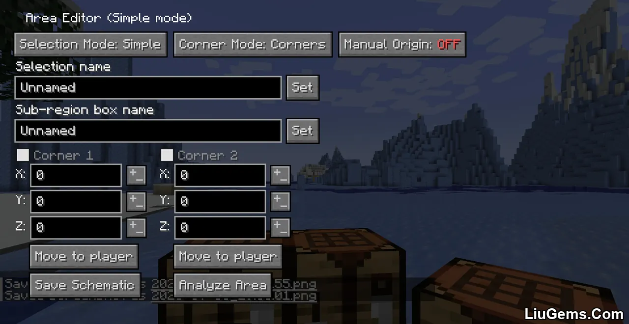 Litematica Tool Mod Screenshots 5 Litematica Tool Mod Screenshots 5