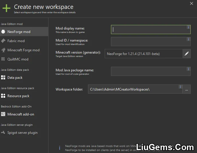 Mcreator Screenshots 3 Mcreator Screenshots 3