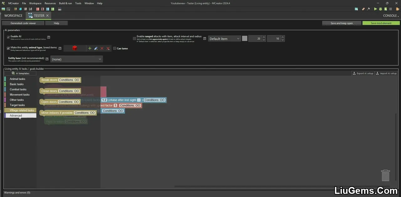 Mcreator Screenshots 4 Mcreator Screenshots 4