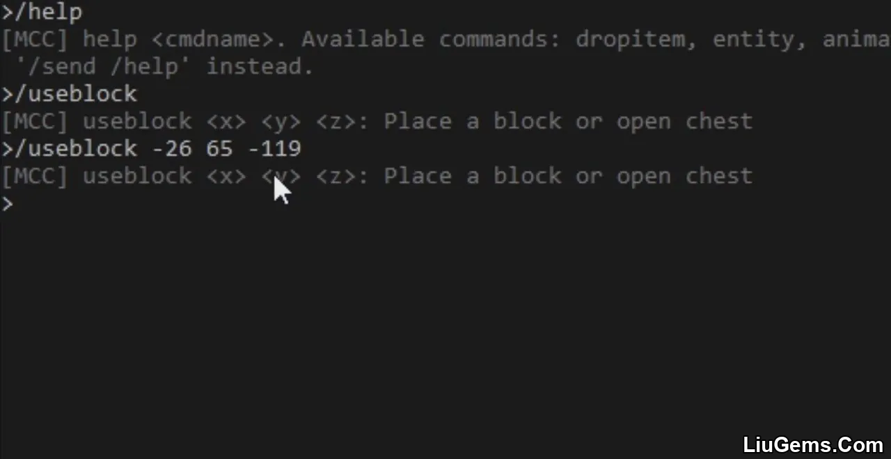 Minecraft Console Client Screenshots 7 Minecraft Console Client Screenshots 7