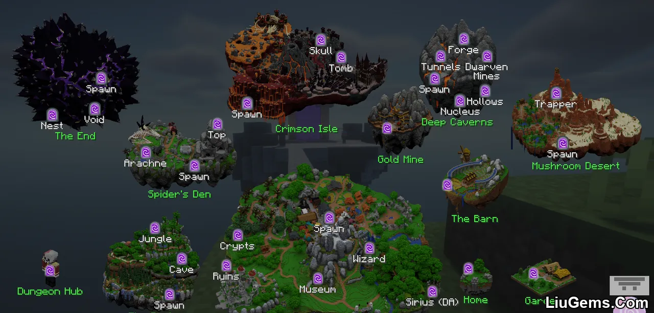 Modern Warp Menu Mod Screenshots 7 Modern Warp Menu Mod Screenshots 7