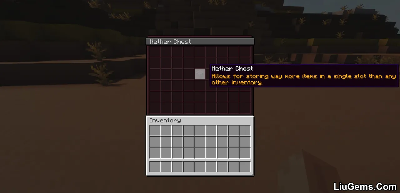 Nether Chested Mod Screenshots 04 Nether Chested Mod Screenshots 04
