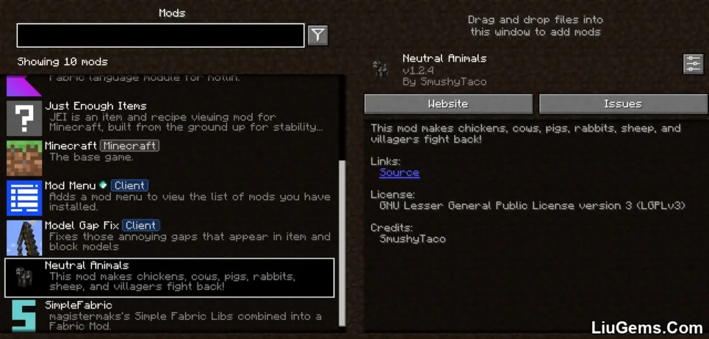 Neutral Animals Mod Screenshots 1