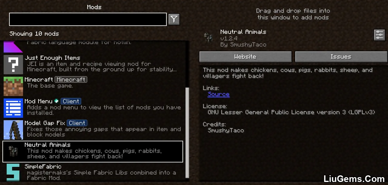 Neutral Animals Mod Screenshots 1 Neutral Animals Mod Screenshots 1