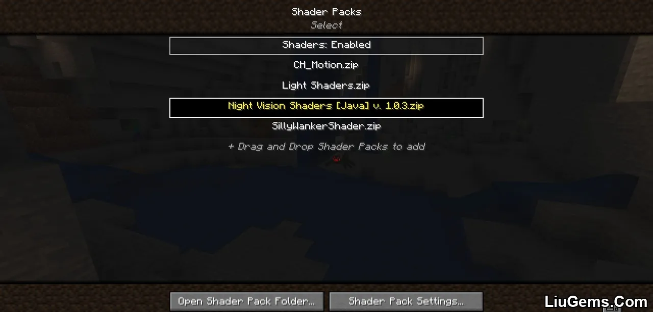 Night Visions Shaders Screenshots 4 Night Visions Shaders Screenshots 4