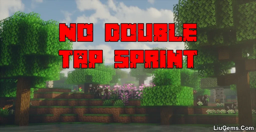 No Double Tap Sprint Mod