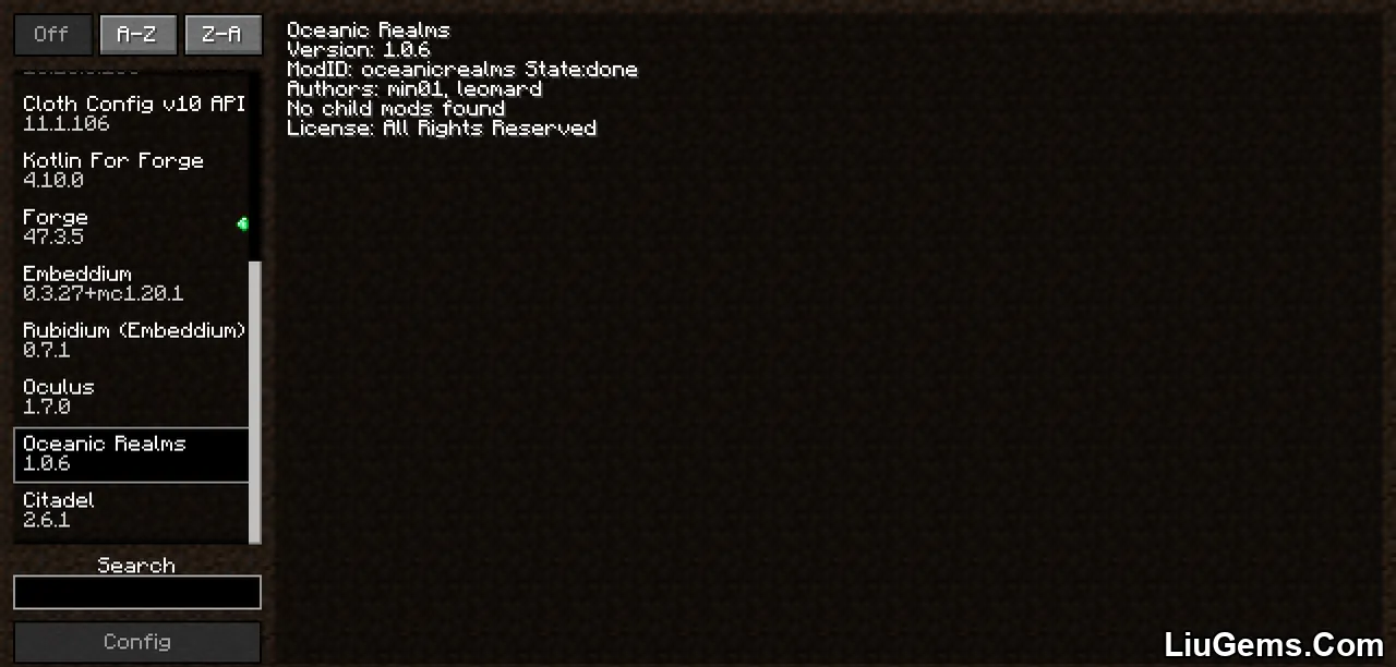 Oceanic Realms Mod Screenshots 1 Oceanic Realms Mod Screenshots 1