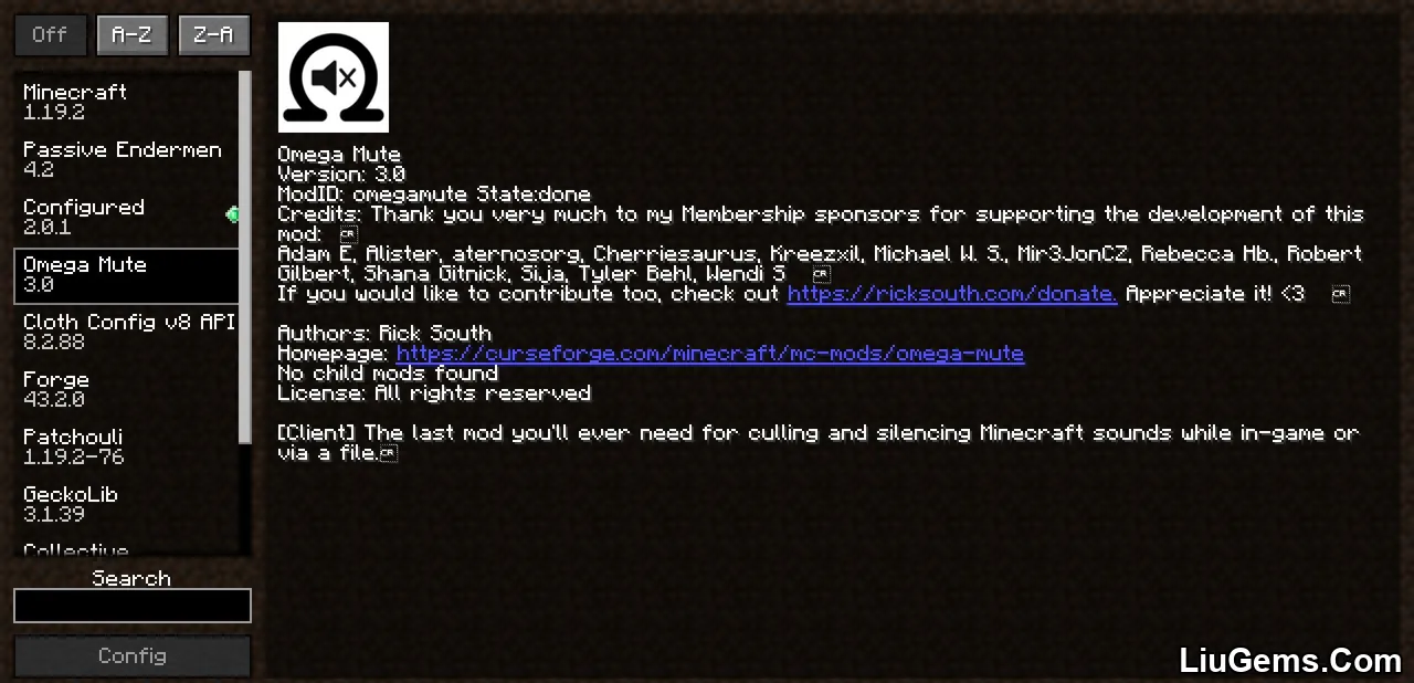 Omega Mute Mod Screenshots 01 Omega Mute Mod Screenshots 01