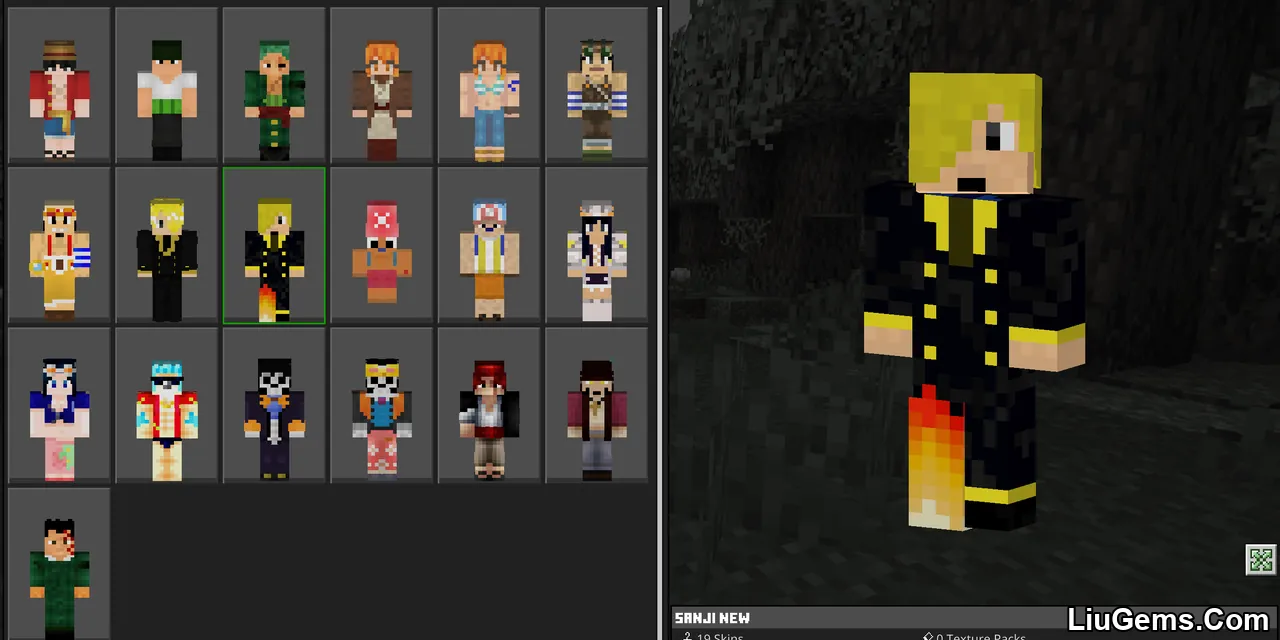One Piece Skin Pack Mcpe 12 One Piece Skin Pack Mcpe 12