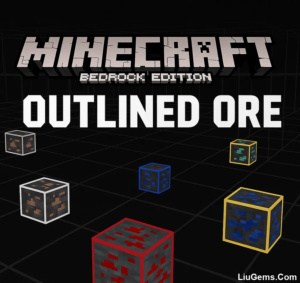 Outlined Ore Texture Pack Mcpe 0 Outlined Ore Texture Pack Mcpe 0