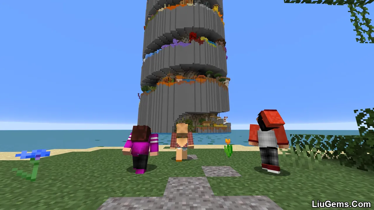 Parkour Spiral 3 Map Mcpe 1 Parkour Spiral 3 Map Mcpe 1