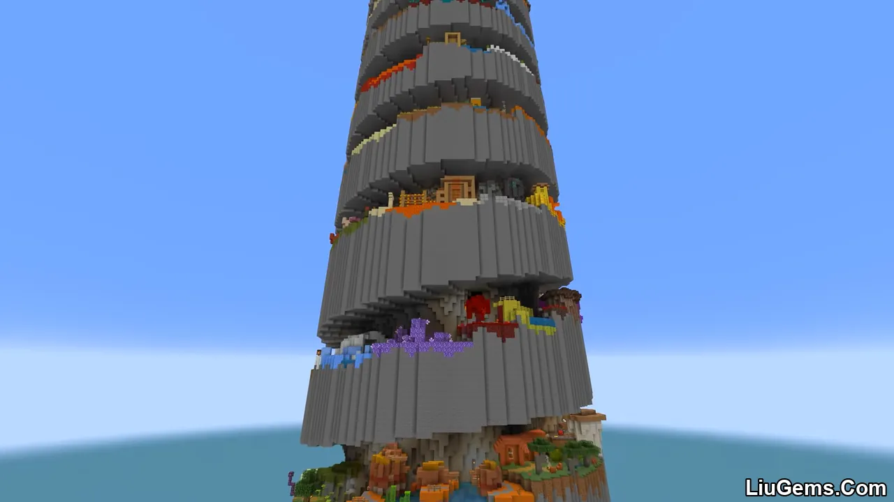 Parkour Spiral 3 Map Mcpe 3 Parkour Spiral 3 Map Mcpe 3