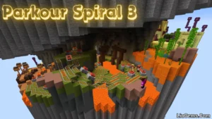 Parkour Spiral 3 Map Mcpe Thumbnail