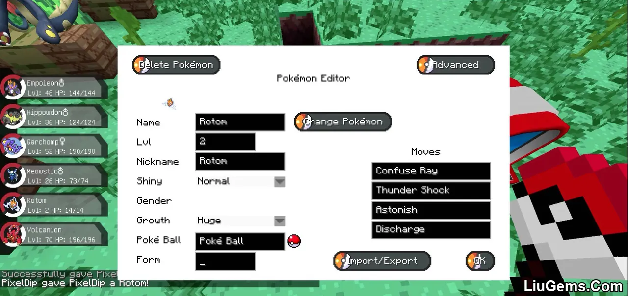 Pixelmon Mod Screenshots New 7 Pixelmon Mod Screenshots New 7