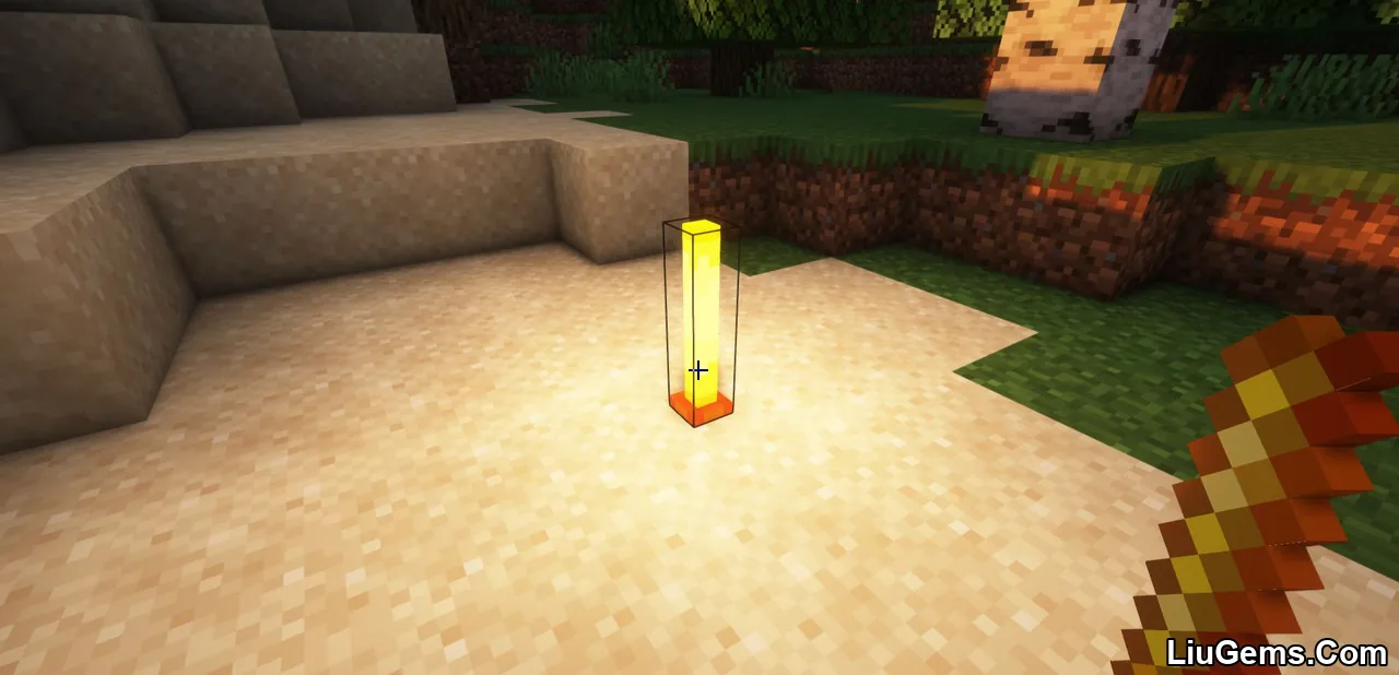 Placeable Blaze Rods Mod Screenshots 01 Placeable Blaze Rods Mod Screenshots 01