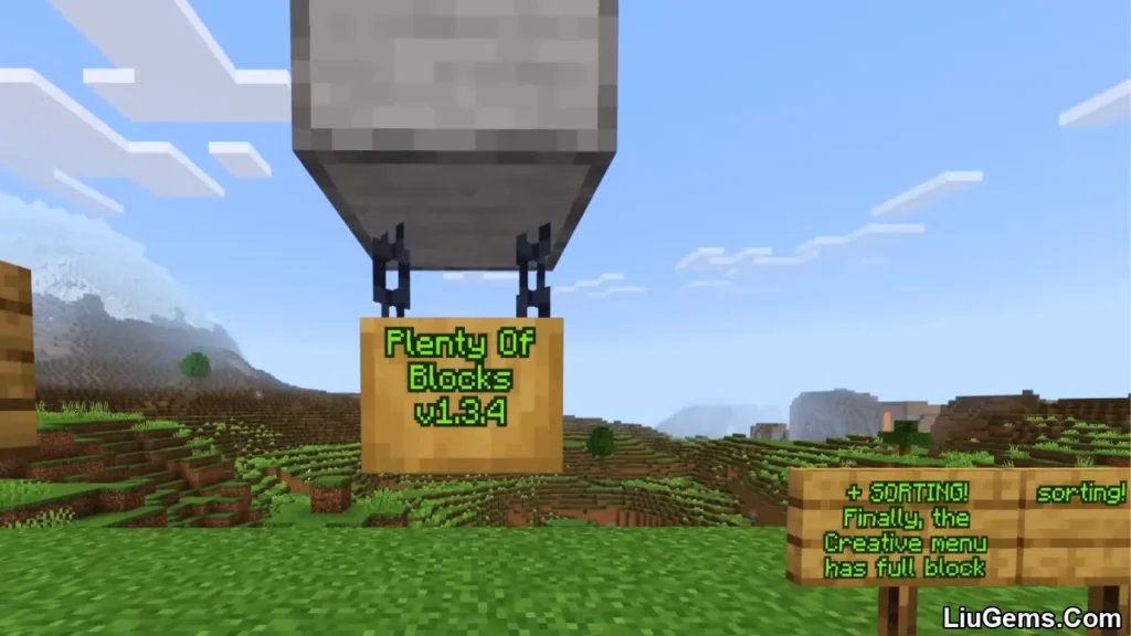 Plenty Of Blocks 1.3.5 Addon Mcpe Thumbnail