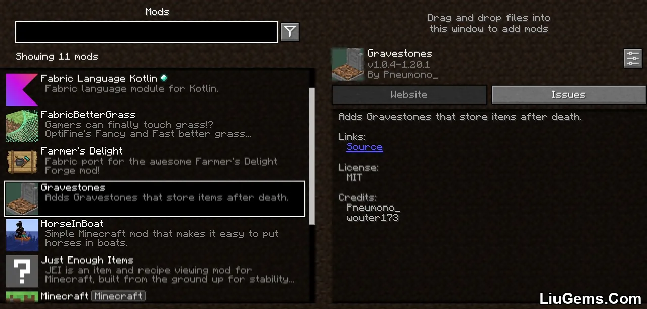 Pneumono_S Gravestones Mod Screenshots 1 Pneumono_S Gravestones Mod Screenshots 1