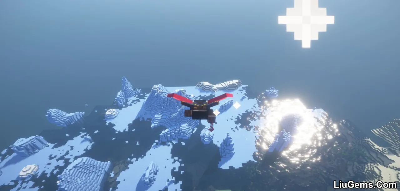 Pyrotechnic Elytra Mod Screenshots 3 Pyrotechnic Elytra Mod Screenshots 3