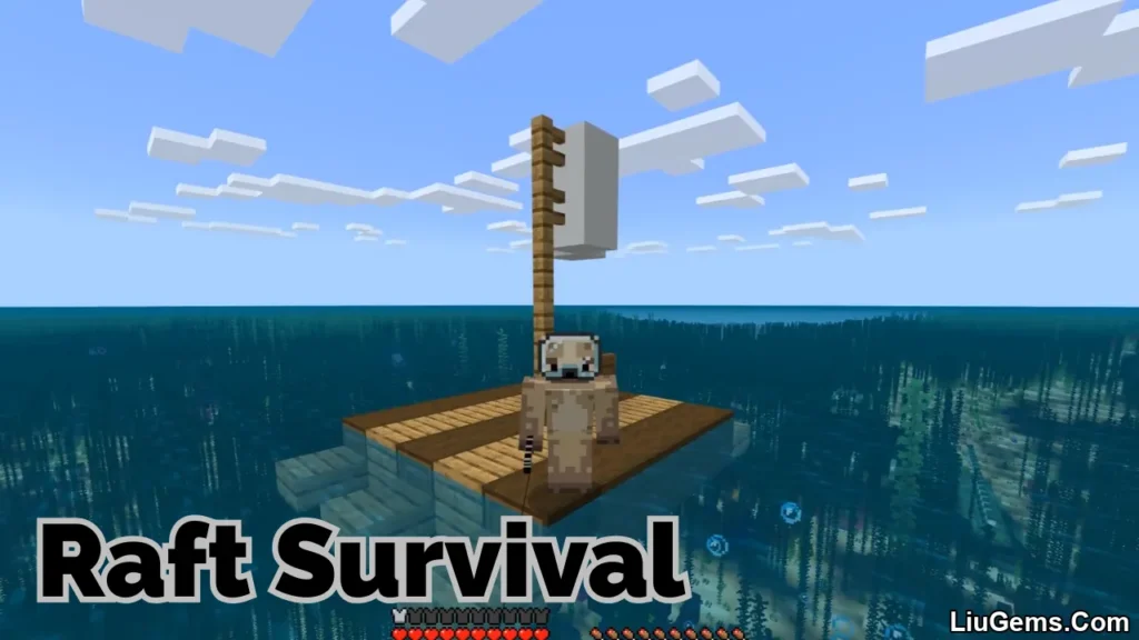Raft Survival Map Mcpe Thumbnail