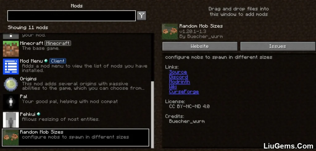 Random Mob Sizes Mod Screenshots 1