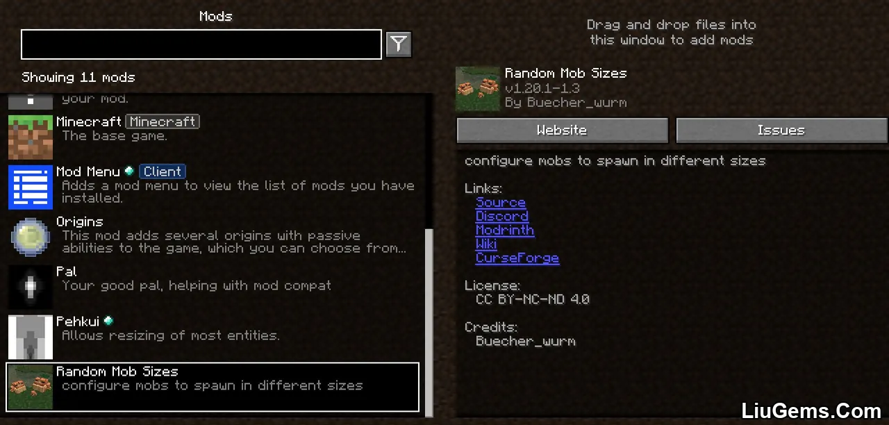 Random Mob Sizes Mod Screenshots 1 Random Mob Sizes Mod Screenshots 1